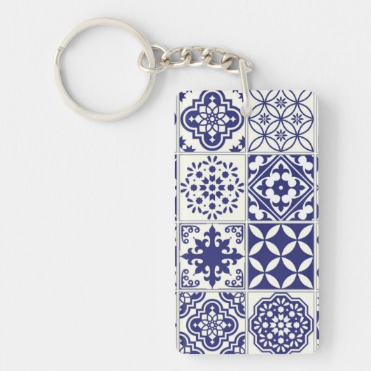 Keramische tegels sleutelhanger (Voorkant)