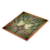 Keramische tegels - Tortelduifjes Tegeltje (Zijkant)