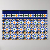 Keramische tegels uit het Poster Granada (Voorkant)