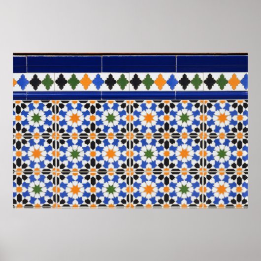 Keramische tegels uit het Poster Granada (Voorkant)