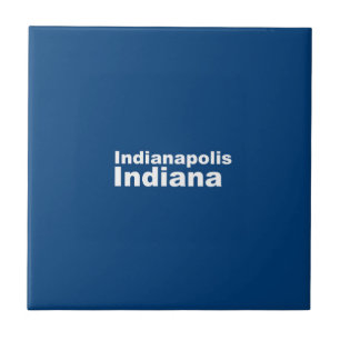 Keramische tegels uit Indianapolis, Indiana Tegeltje