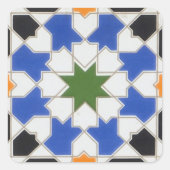 Keramische tegels van Granada Sticker (Voorkant)