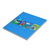 Keramische tegels van keramische keramische kerami tegeltje (Zijkant)