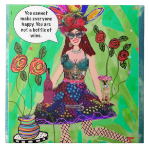 Keramische tegels van tapijtenU kunt deze niet mak Tegeltje