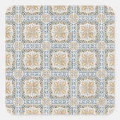 Keramische tegels vierkante sticker (Voorkant)