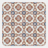 Keramische tegels vierkante sticker (Voorkant)