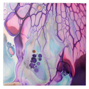 Keramische tegels - vlindervleugels Abstract 2 Tegeltje