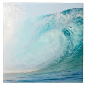 Keramische tegels voor blauwe golven van de Stille Tegeltje (Voorkant)