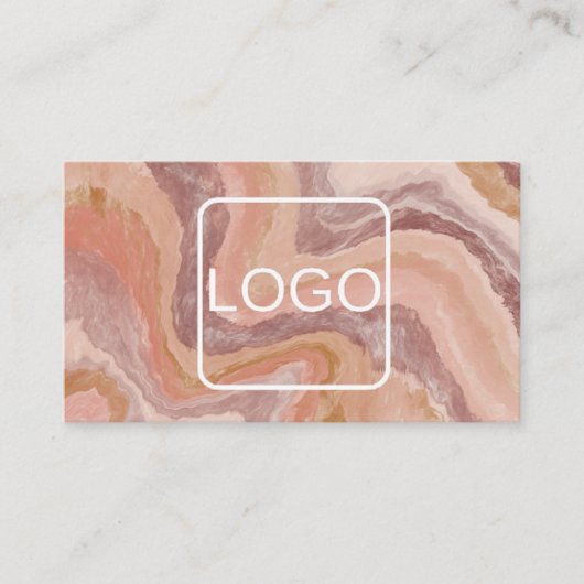 Keramische Terracotta Pottenbakkerij QR Code Visitekaartje (Voorkant)
