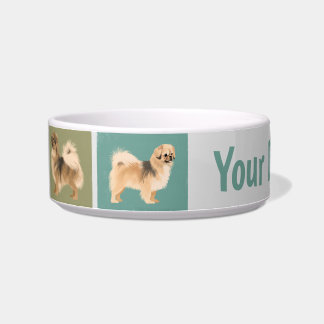 Keramische Tibetaanse Spaniel Bowl Voerbakje