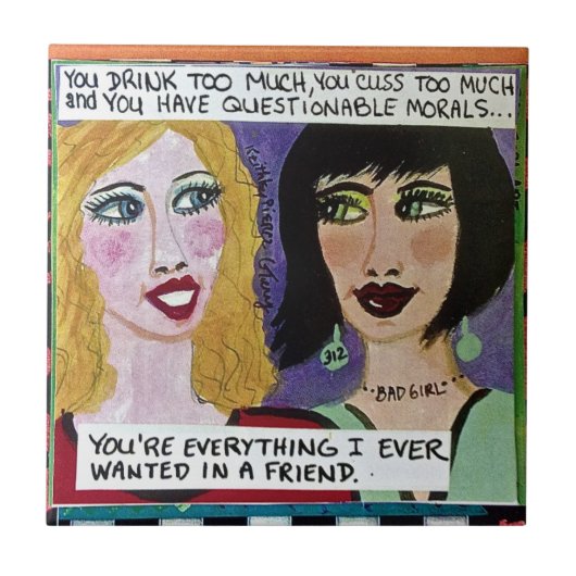 KERAMISCHE TIJD-ALLES WAT IK NOOIT WILDE IN EEN VR TEGELTJE (Voorkant)