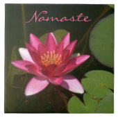 KERAMISCHE TIL/DARK-ROOS, GEKLEURD WATER LICHT TEGELTJE (Voorkant)