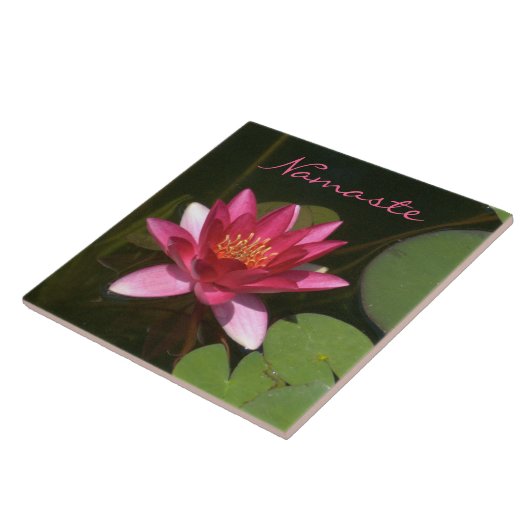 KERAMISCHE TIL/DARK-ROOS, GEKLEURD WATER LICHT TEGELTJE (Zijkant)