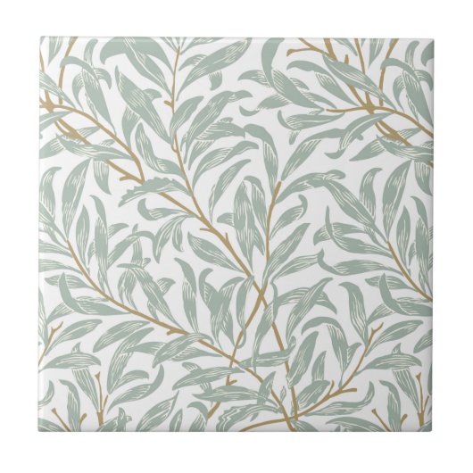 KERAMISCHE TIL : WILLIAM MORRIS : WILLOW TEGELTJE (Voorkant)