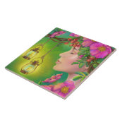 Keramische Tile Summer Dreams Tegeltje (Zijkant)