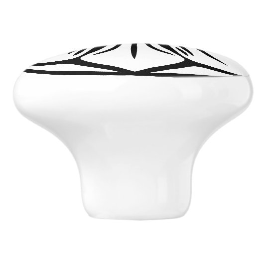 keramische trek knop (Zijkant)