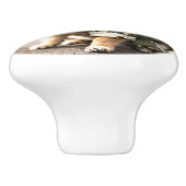 keramische trek knop (Zijkant)