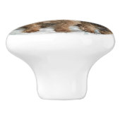 Keramische Trek Knop (Zijkant)