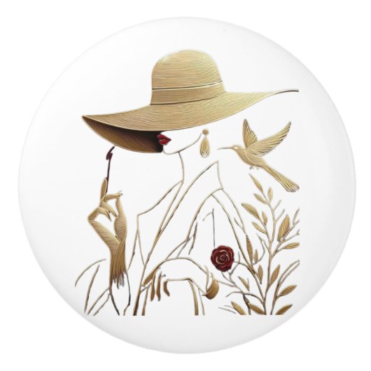 Keramische trekker knop (Voorkant)