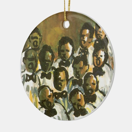 Keramische vakantie Ornament (Links)