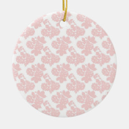 Keramische Versiering | Bloemencirkel – Kerst Char Keramisch Ornament