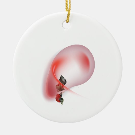 Keramische versiering keramisch ornament (Voorkant)