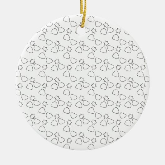 Keramische versiering keramisch ornament (Voorkant)