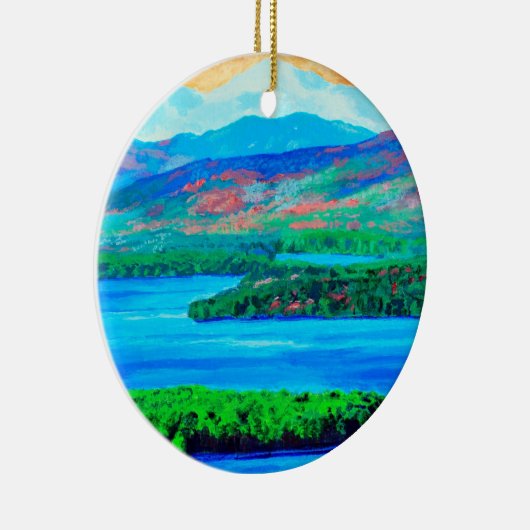 Keramische versiering, kunst, schilderij, meer en keramisch ornament (Rechts)