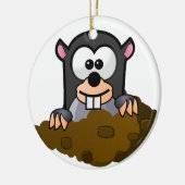 Keramische versiering. Mole. Keramisch Ornament (Links)