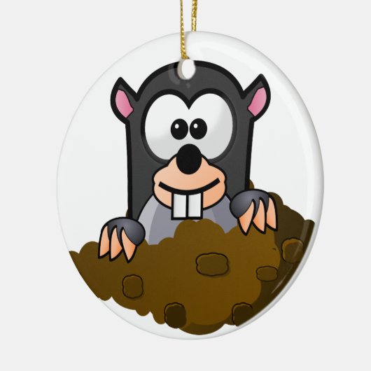 Keramische versiering. Mole. Keramisch Ornament (Links)