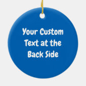 Keramische versiering van cartoon keramisch ornament (Achterkant)