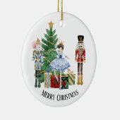 Keramische versiering van de kerstboom van de Nutc Keramisch Ornament (Rechts)