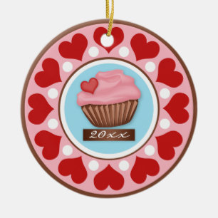 Keramische versiering van de liefde en de kuitkeri keramisch ornament
