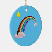 Keramische versiering, voor de zon en voor de rege keramisch ornament (Rechts)