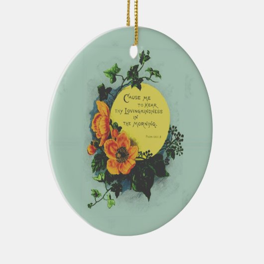 Keramische versiering voor scripts en bloemen keramisch ornament (Rechts)