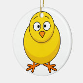 Keramische versiersels met babykuiken keramisch ornament (Links)