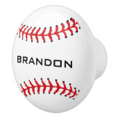 Keramische vormgeving met honkbal knop (Rechts)