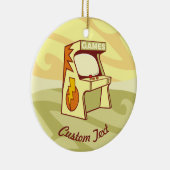 Keramische vormgeving voor arcademachines keramisch ornament (Rechts)