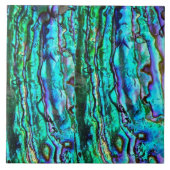 Keramische vormstof van Abalone Tegeltje (Voorkant)