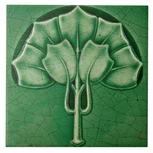 Keramische wand tegel nieuwe stijl tegeltje (Voorkant)