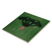 Keramische wand tegel nieuwe stijl tegeltje (Zijkant)