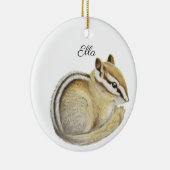 Keramische wangzitter ornament (Rechts)