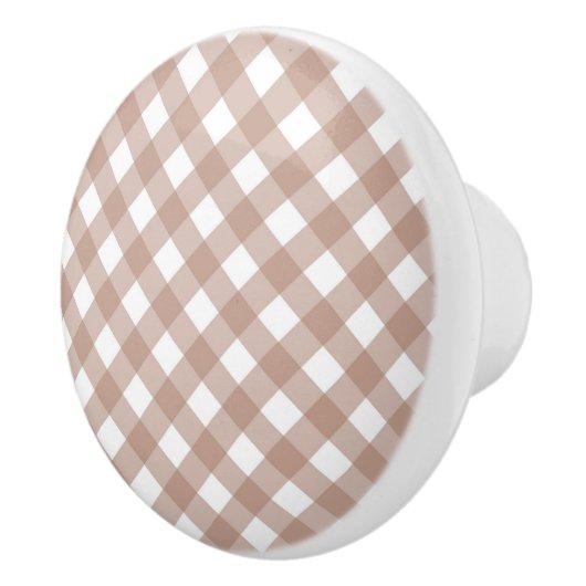 Keramische wasmachine/Deurroos - Roze beige stoppe Knop (Rechts)