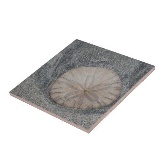 keramische zandsteen tegeltje (Zijkant)