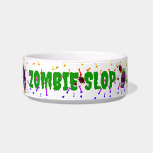 Keramische "Zombie Slop" Pet Bowl