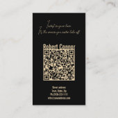 Keratine Behandeling Vlotte & Glanzende Haarstijl Visitekaartje (Achterkant)