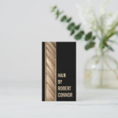 Keratine Behandeling Vlotte & Glanzende Haarstijl Visitekaartje (Staand voorkant)