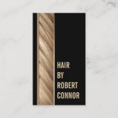 Keratine Behandeling Vlotte & Glanzende Haarstijl Visitekaartje (Voorkant)