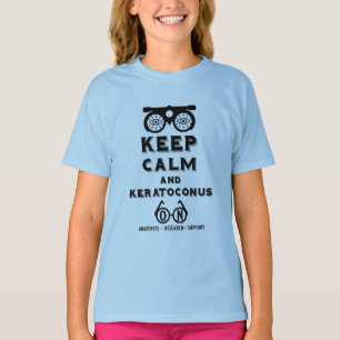 Keratoconus ondersteuning en bewustwording t-shirt