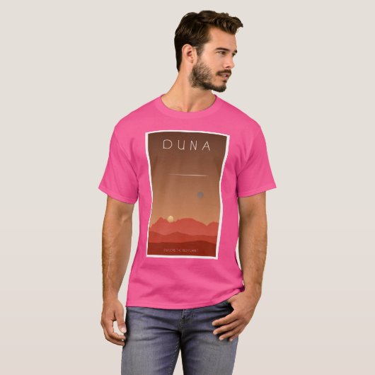 Kerbal Space Program Poster - Duna T-shirt (Voorkant volledig)